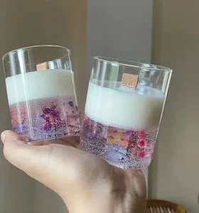 Botanical Dual-Layer Gel & Soy Candle